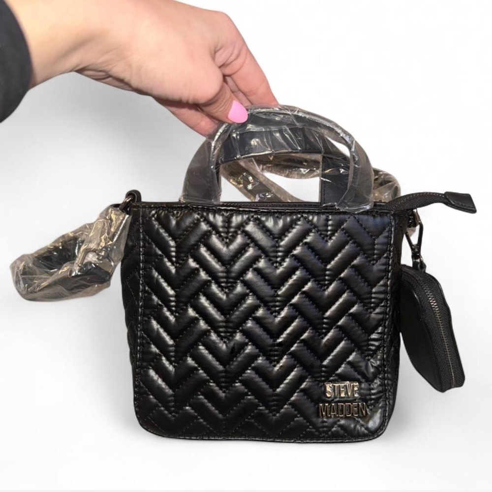 Steve Madden Black Small Purse- BRAND NEW